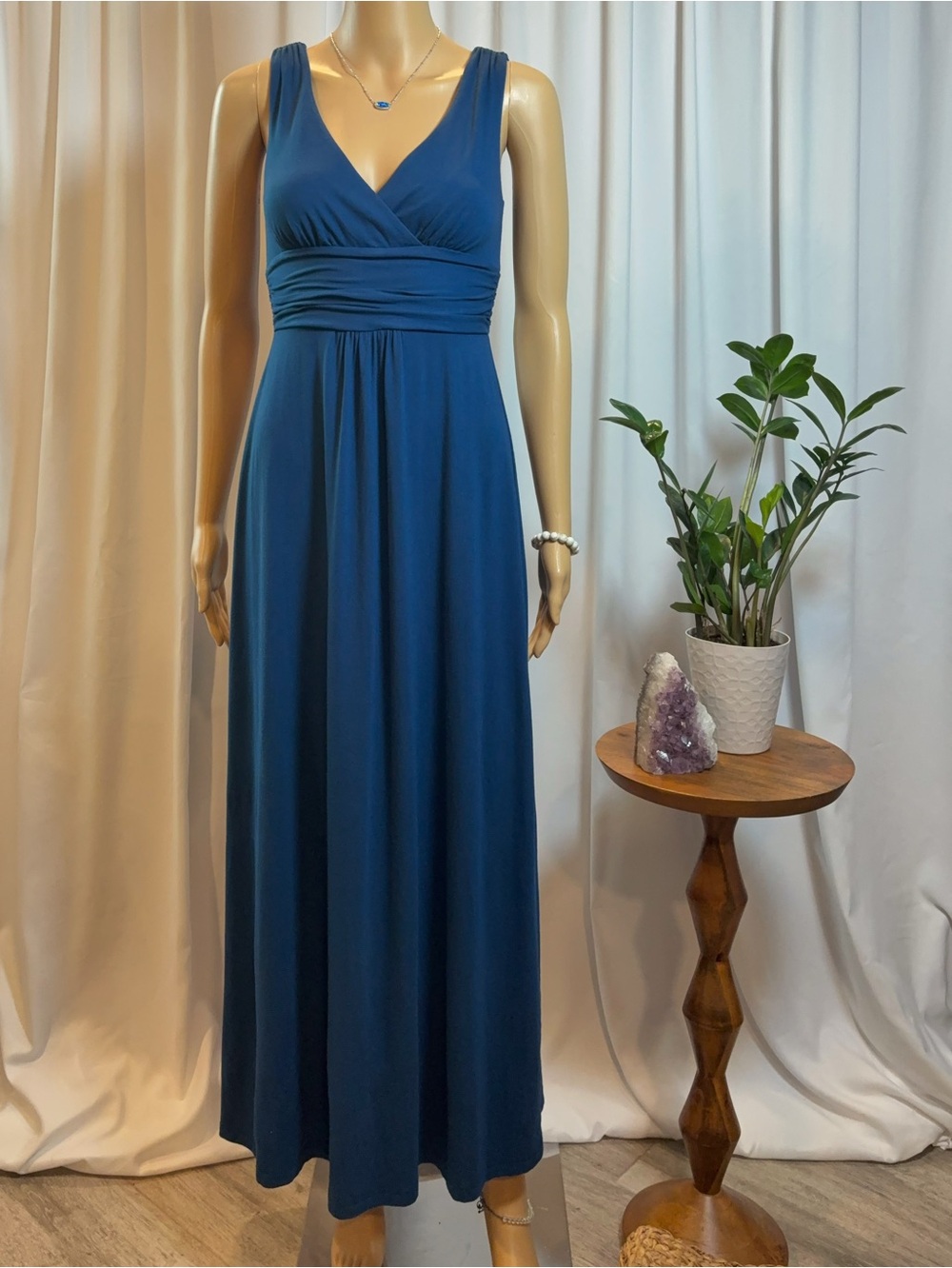 Lilly Pulitzer Sloane Maxi Dress in Bay Blue, Size XS